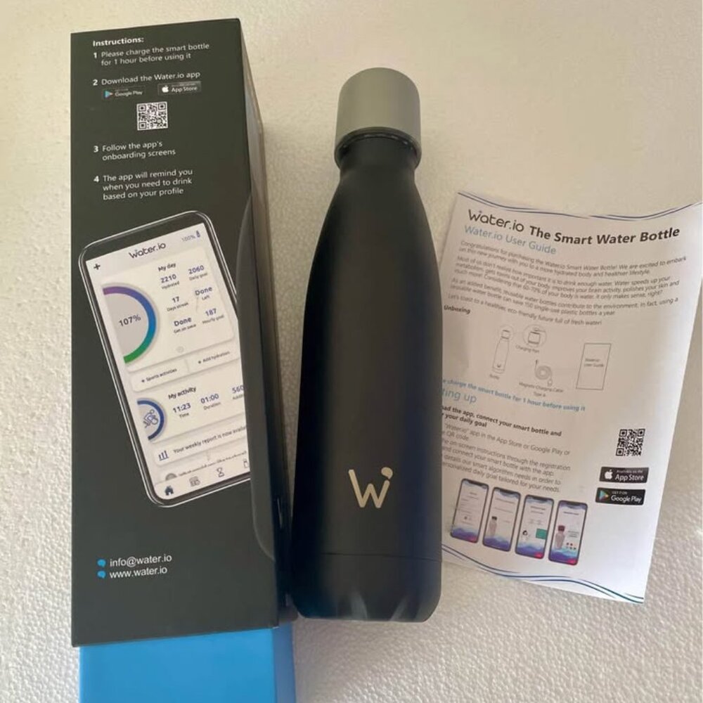 Water.io Smart Water Bottle